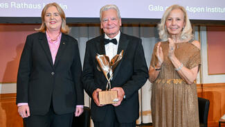Verleihung des Shepard Stone Awards 2024 an Joachim Gauck (Foto: Christian Kruppa)