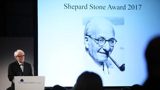 Verleihung des Shepard Stone Award 2017 (Foto: Konstantin Gastmann)